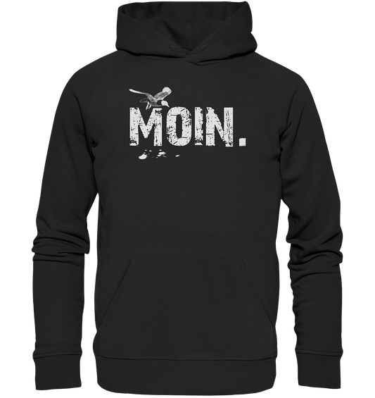 "Moin Möwe" - Premium Basic Hoodie