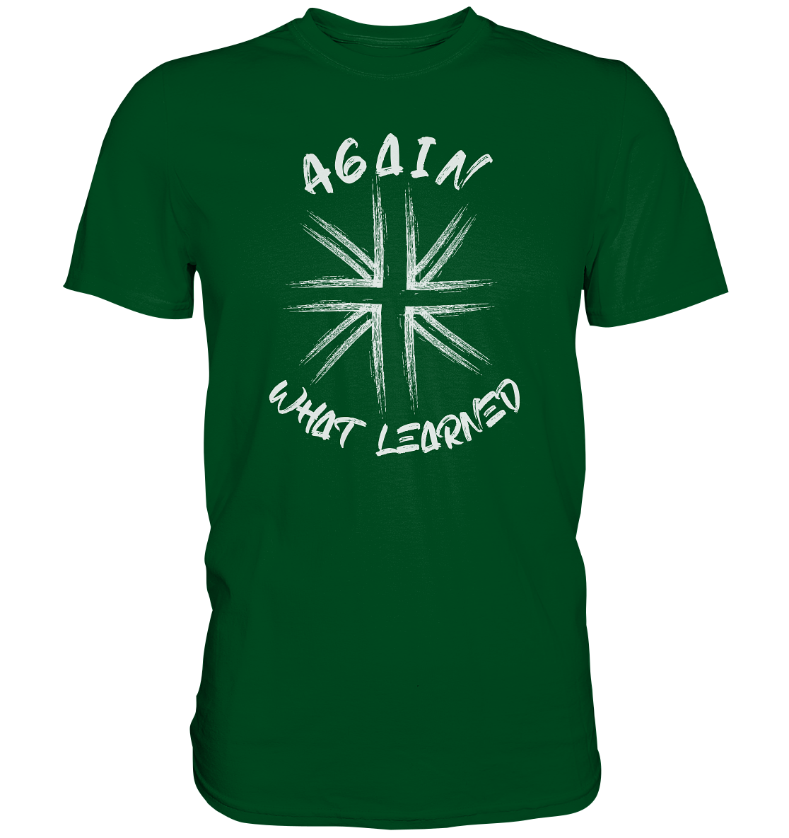 "Again what learned" - Premium Shirt