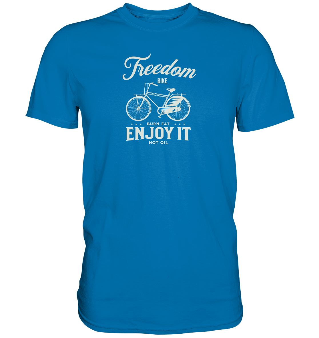 "Freiheit Fahrrad " - Premium Shirt