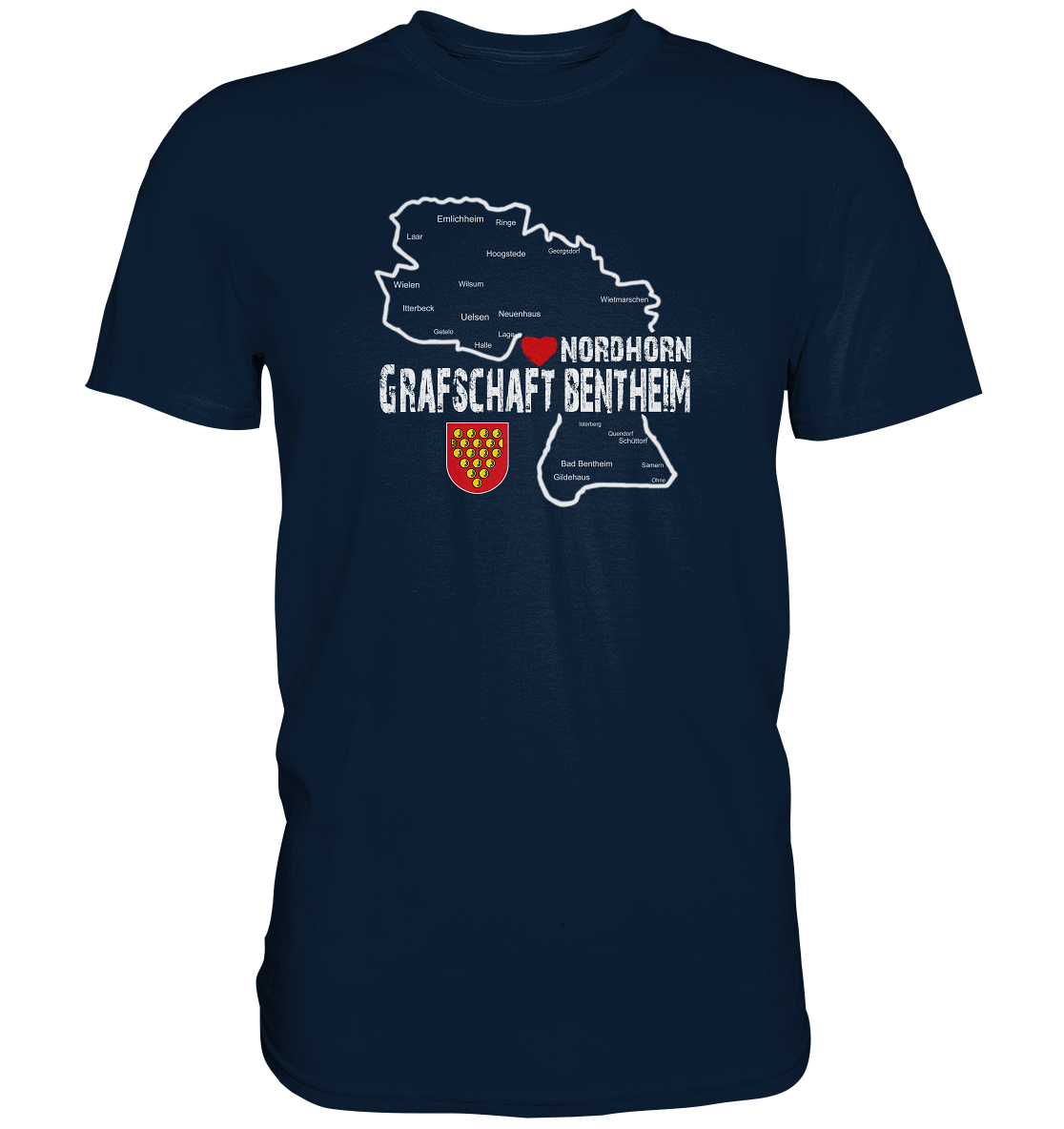 Hometown Shirt "Nordhorn" - Premium Shirt