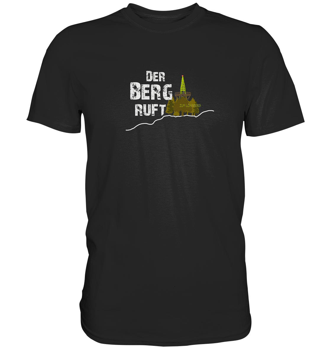 "Der Berg ruft" - Premium Shirt